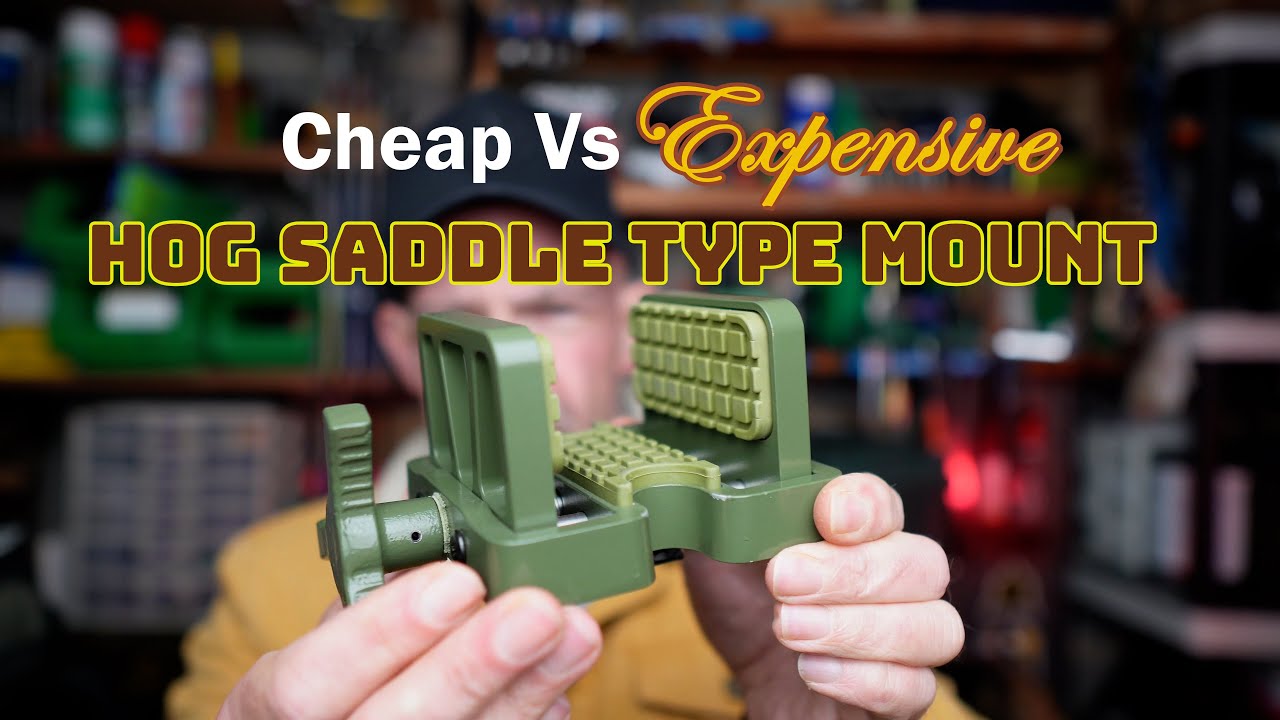 Cheap Vs Expensive - Hogsaddle Type Tripod Rifle Mounts 2022