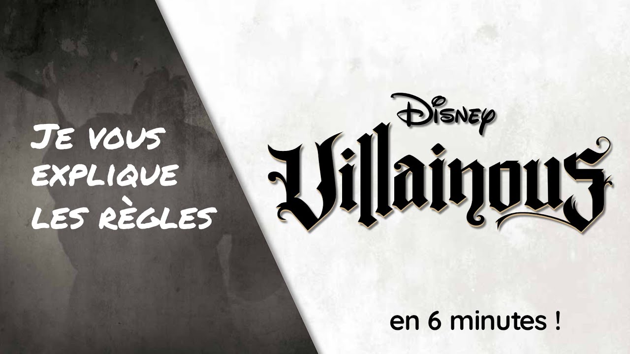 Je vous explique les règles de base de VILLAINOUS en moins de 6 minutes!