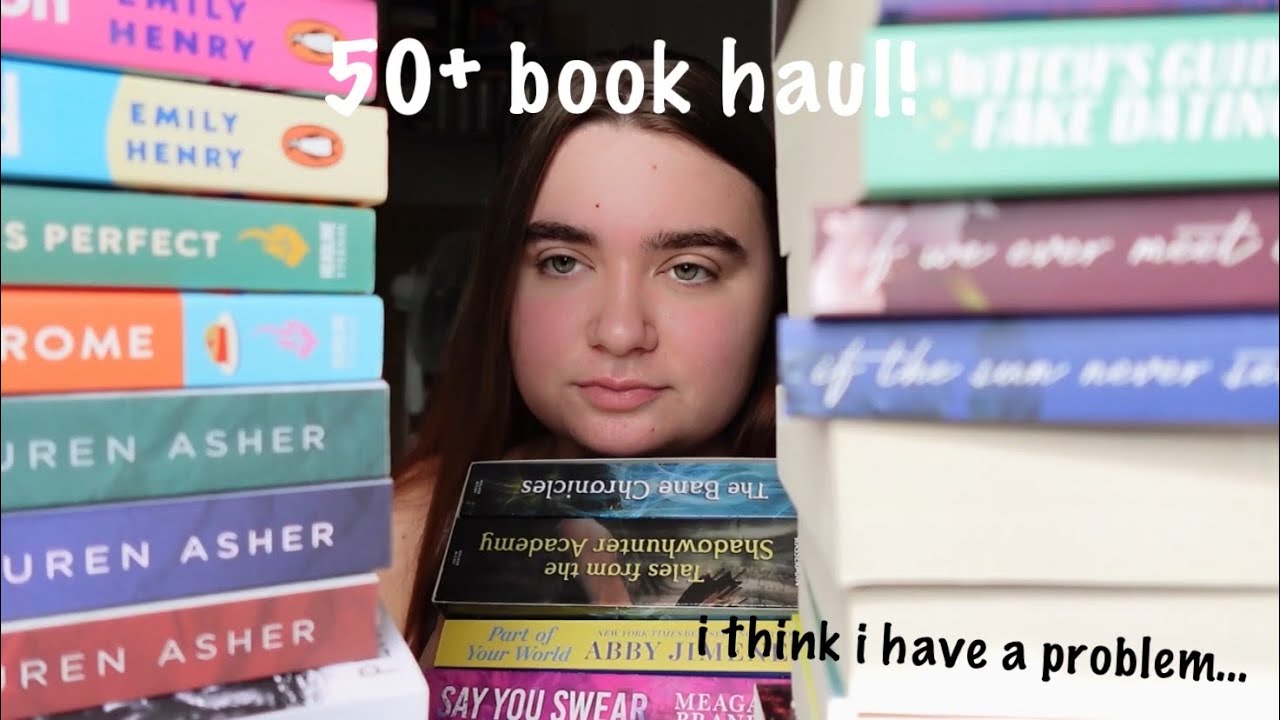 HUGE book haul! (50+ books!!)