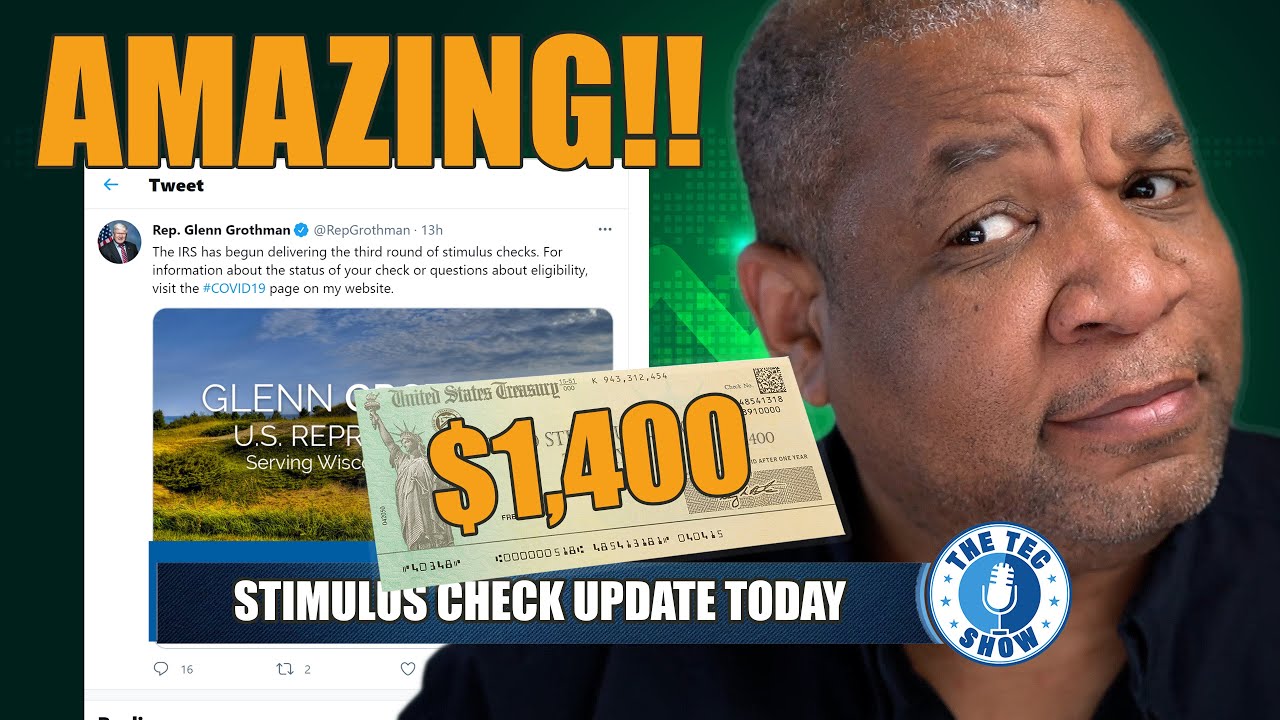 AMAZING!! $1400 Stimulus Checks + Stimulus Package Update