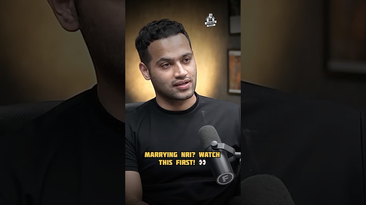 Marrying NRI? Watch this first! 👀 #nri #marriage #podcast