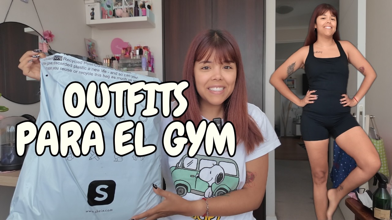 nuevos OUTFITS deportivos SHEIN: mi marca favorita hasta ahora 😁🙌🏻