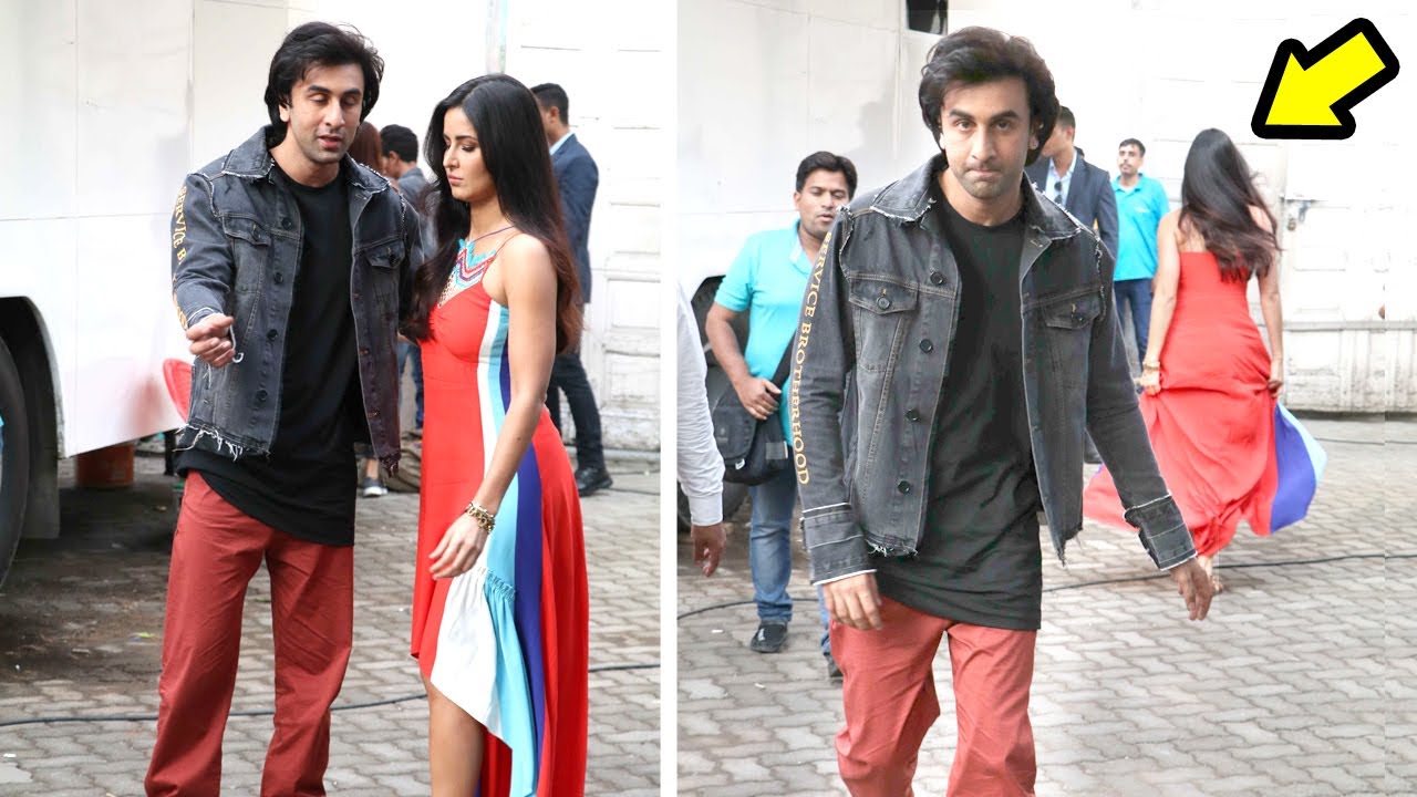 Ranbir Katrina AWKWARD Moments At Jagga Jasoos Movie Promotions