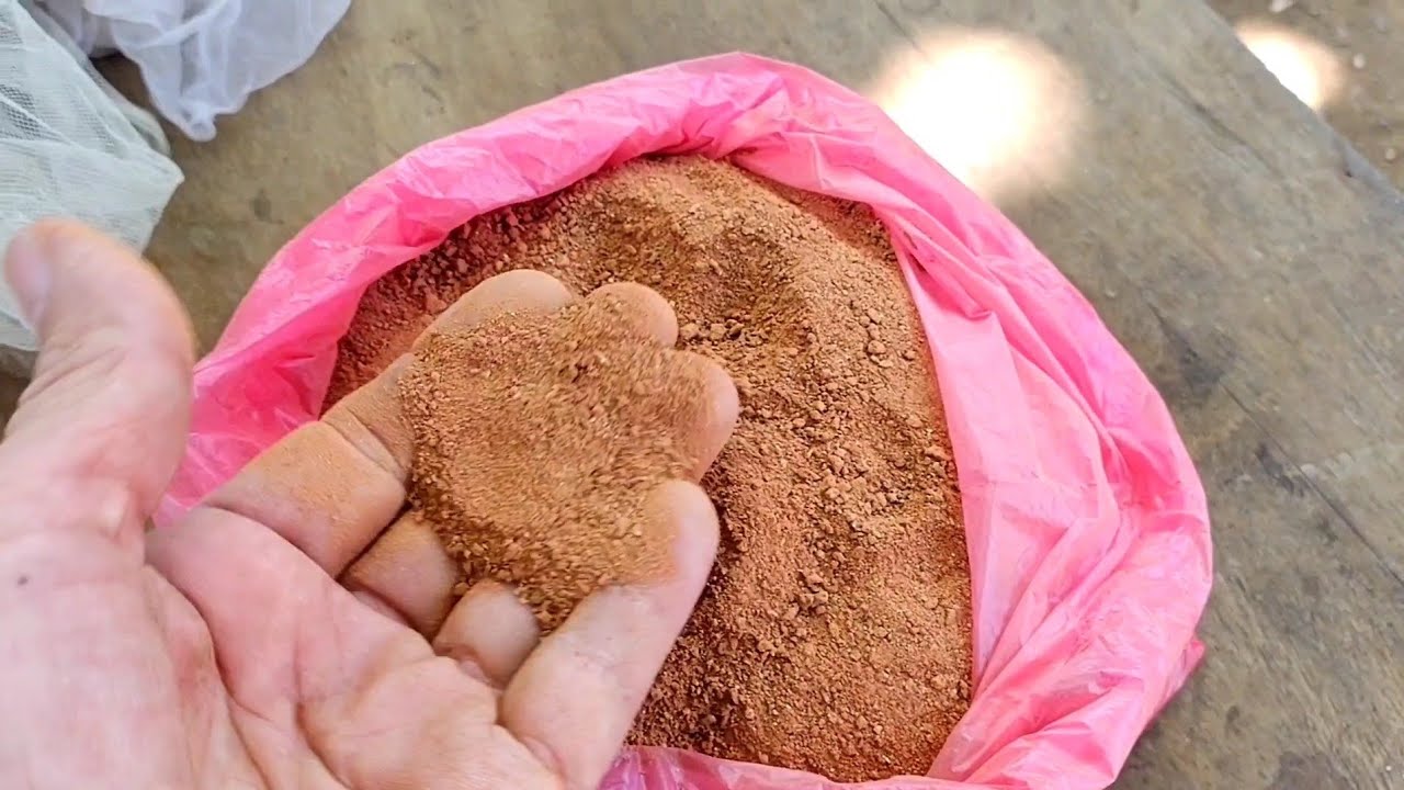 Como hacer polvo de ladrillo de forma casera y sus aplicaciones.
