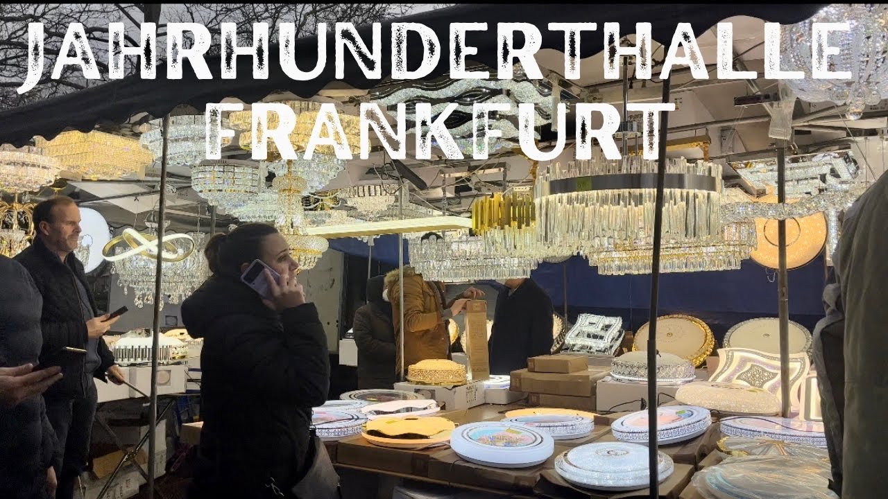 Flohmarkt, Jahrhunderthalle, Höchst, Frankfurt am Main, Germany-2023 || Flohmarkt Tour 🚶‍♀️