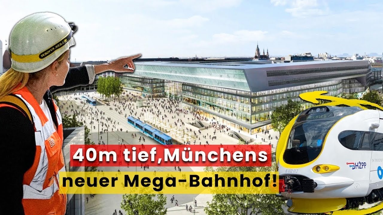 Können 10 Mrd Euro und 40 Meter Tiefe Münchens S-Bahn Problem lösen?