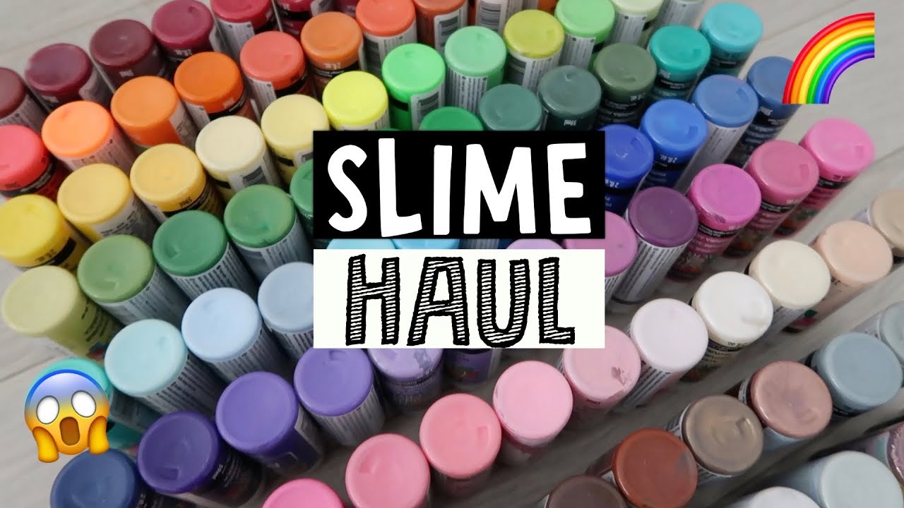$200+ SLIME SUPPLIES HAUL!