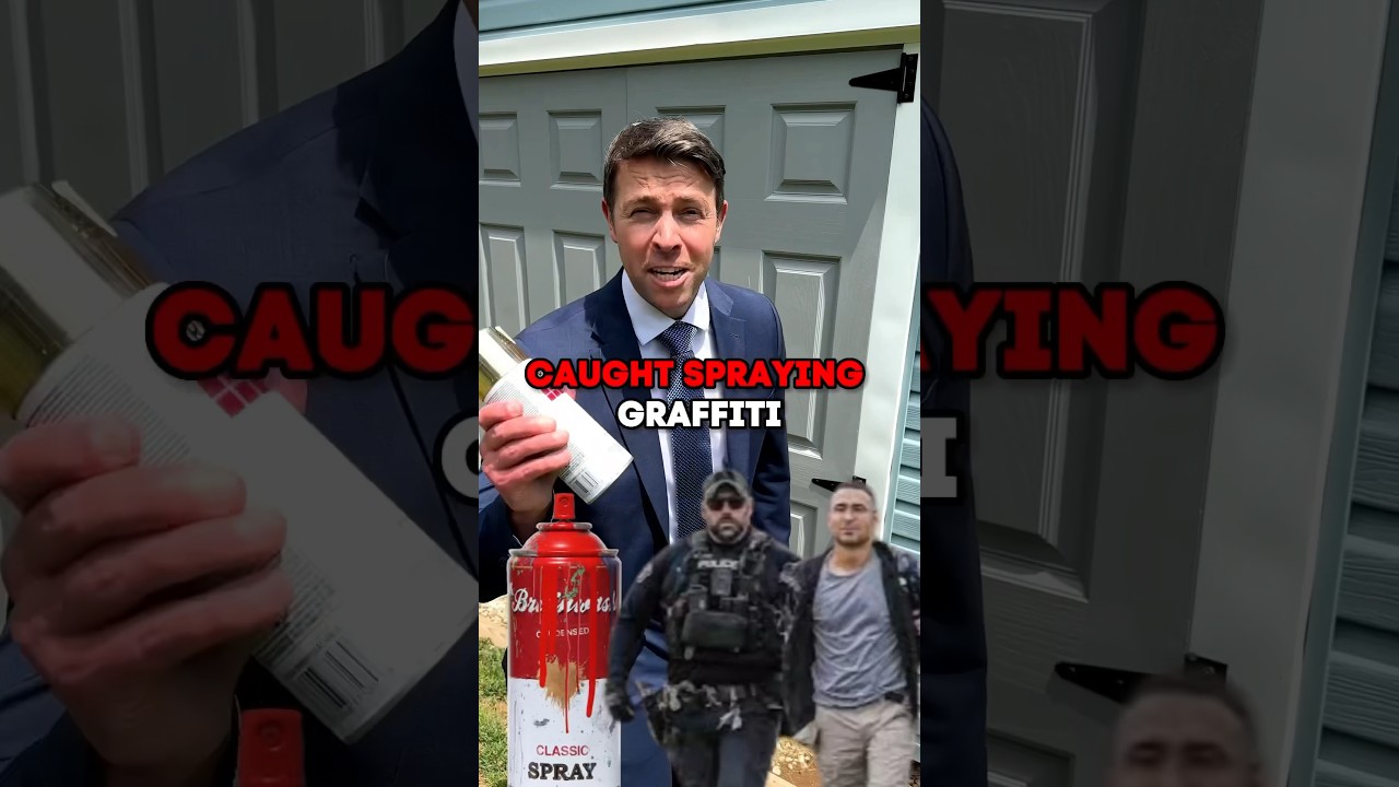 Поймали за нанесением граффити!? ЗНАЙТЕ ЭТО! 