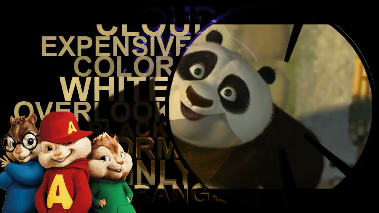 Kung Fu Fighting - The Chipmunks ( CeeLo Green ) (Request)
