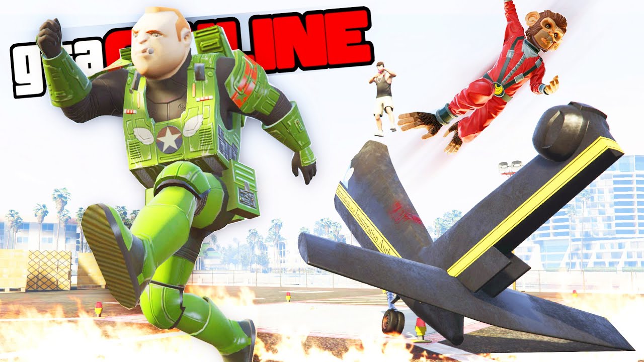 GTA 5 ONLINE (PC) - УЛЕТНЫЙ ХВОСТ (БАГИ)! #112
