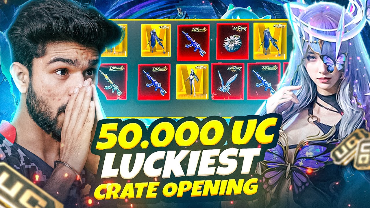 1,00,000 UC WORLD'S LUCKIEST CRATE OPENING | THE HERMIT&rsquo;S BLESSING SET | GodL LoLzZz