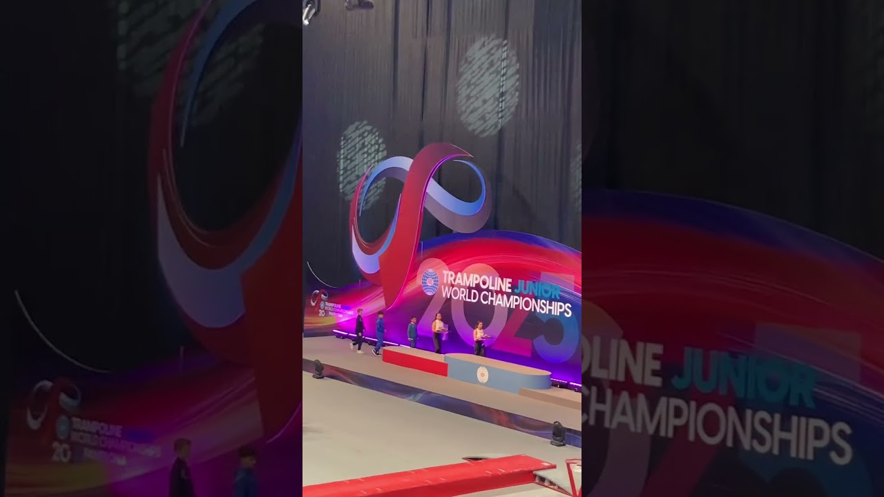 Élior Gallet Dandre Champion du monde de tumbling Pampelune 2025