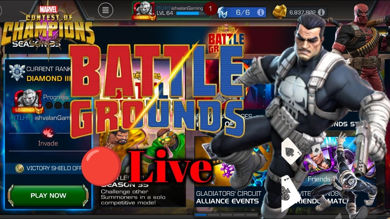 Mcoc BattleGround Season 35 Live From India | Marvel Contest Of Champions  #mcoc  #mcoclive #marvel