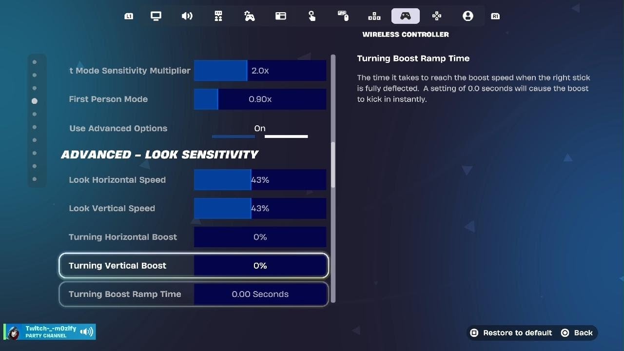 The best settings for simple edit.