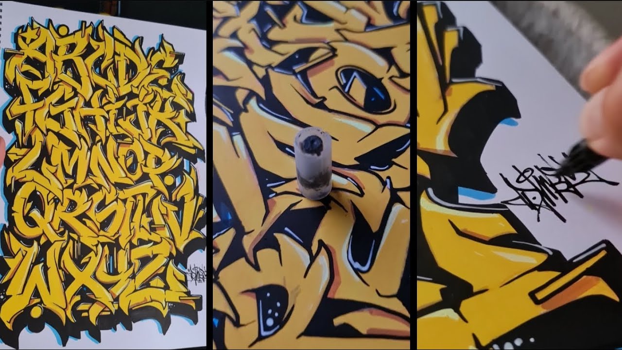 🤜 ABC GRAFFITI LETTER 🤛