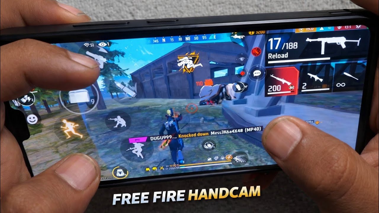 BR Rank Push Handcam 💀 Duo vs Squad Clutch | Free Fire