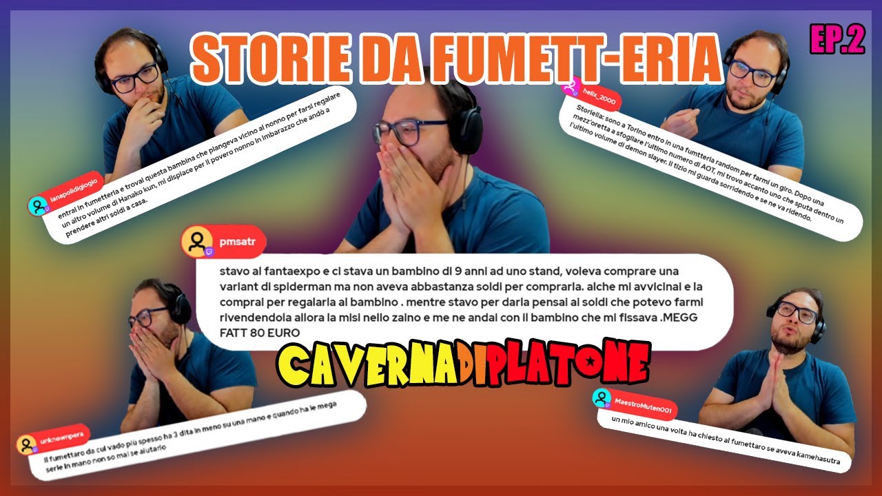 cavernadiplatone STORIE DA FUMETTERIA 2