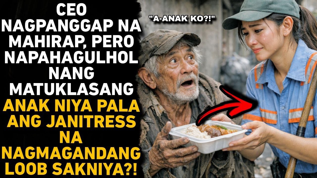 CEO NAGPANGGAP NA MAHIRAP, PERO NAPAHAGULHOL NANG MATUKLASANG ANAK NIYA PALA ANG JANITRESS?!