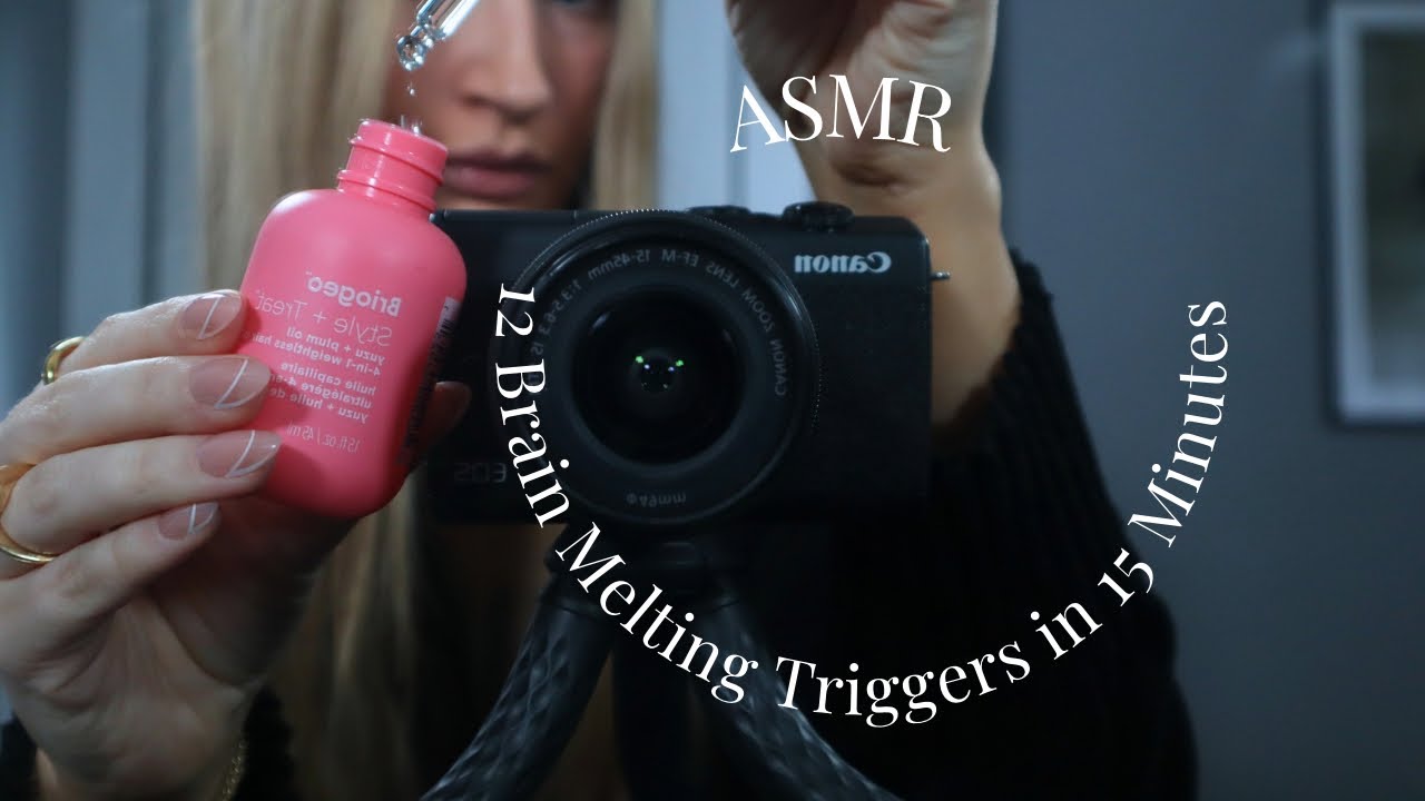 [ASMR] 12 Brain Melting Triggers in 15 Minutes for Deep Sleep 😴🪄✨🤍