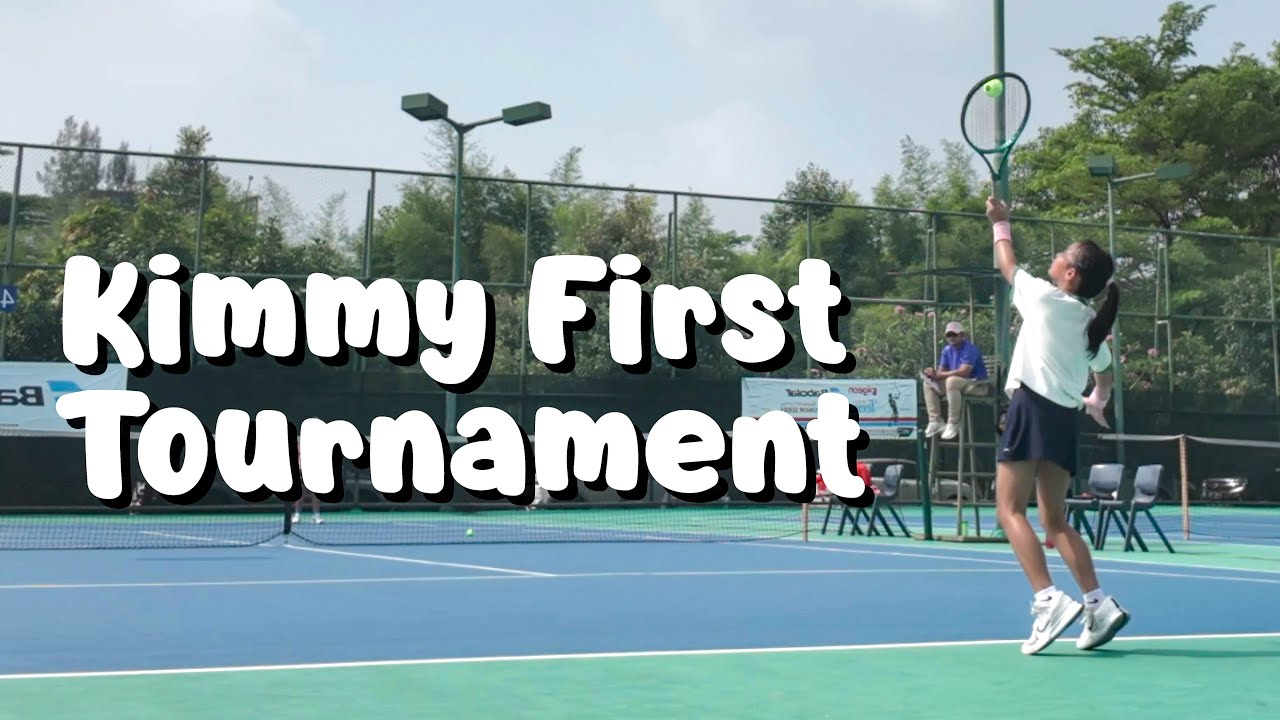 Kimmy’s First Tournament Match! 🎾
