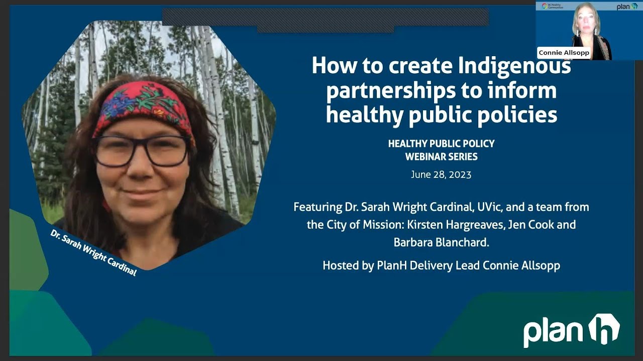 How to Create Indigenous Partnerships to Inform Healthy Public Policies