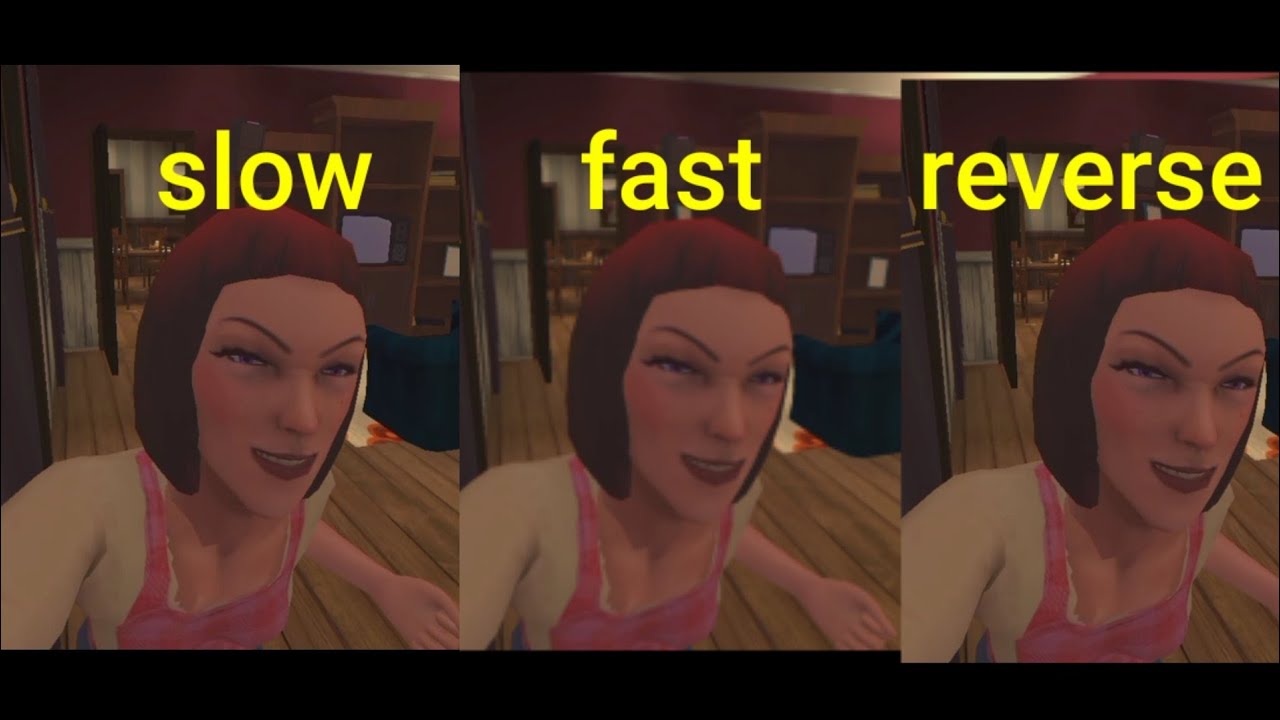 the curse of stepmother🧟chase music🎶slow🐢normal🚶fast, super fast, extreme fast,Lol fast🏃reverse⏭️