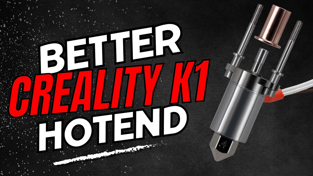 Upgrading the Creality K1 Hot End with Micro Swiss FlowTech