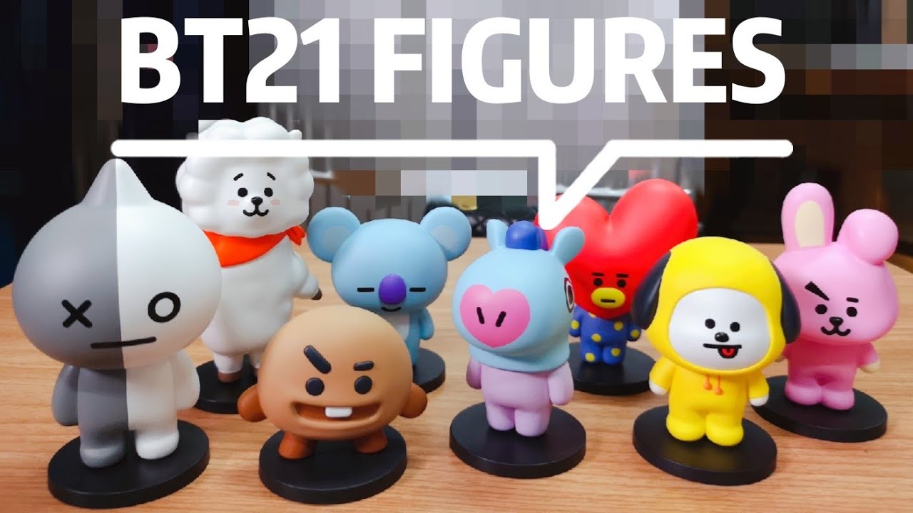 BT21 FIGURES @ LINE STORE IN HARAJUKU EP.92