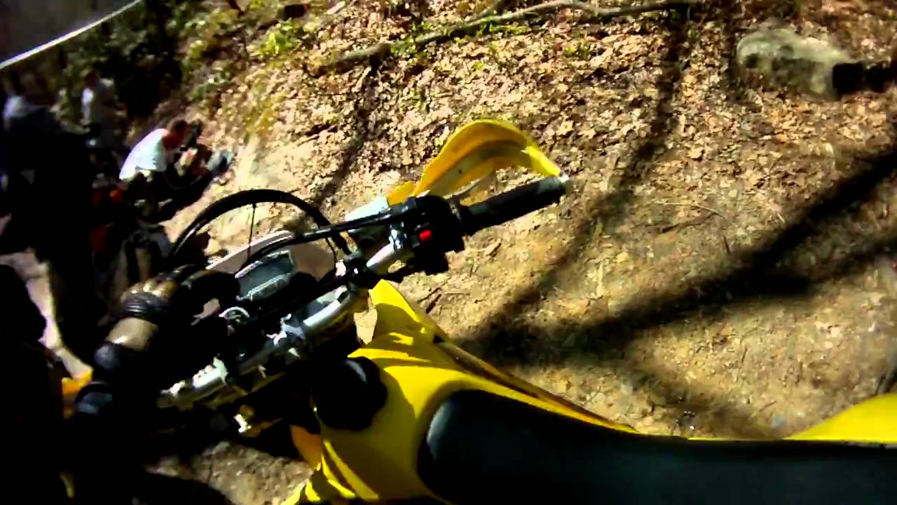 Hurricane Creek Stream Crossing on the drz400