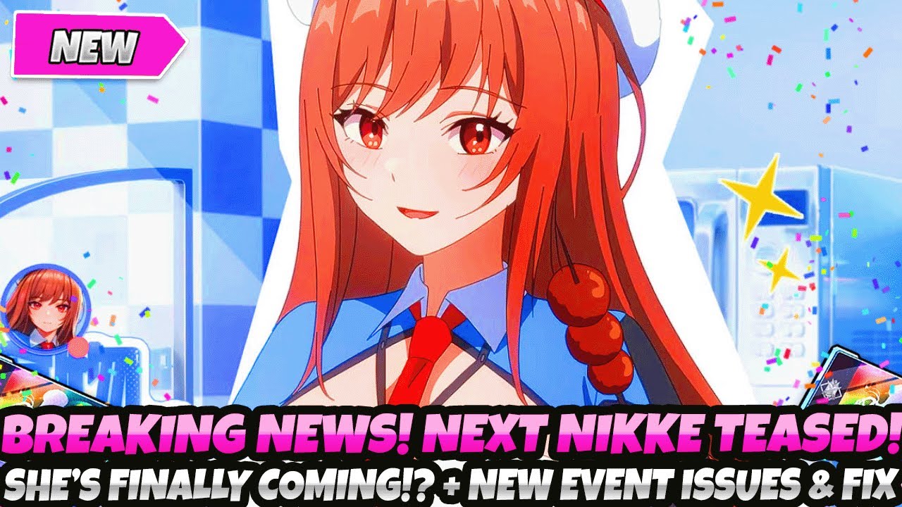 *BREAKING NEWS!* NEXT NIKKE TEASED! SHE'S FINALLY COMING!? + NEW EVENT ISSUES & FIX! (Nikke Goddess