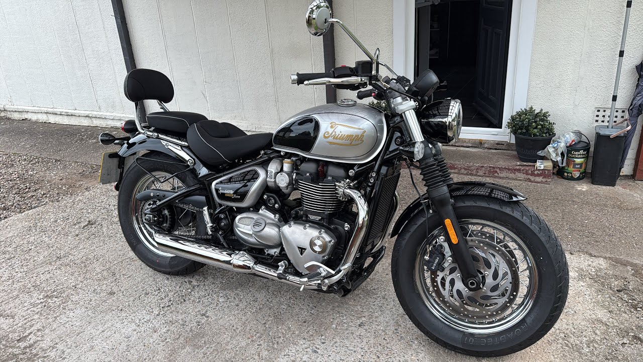 2025 triumph Speedmaster icon run