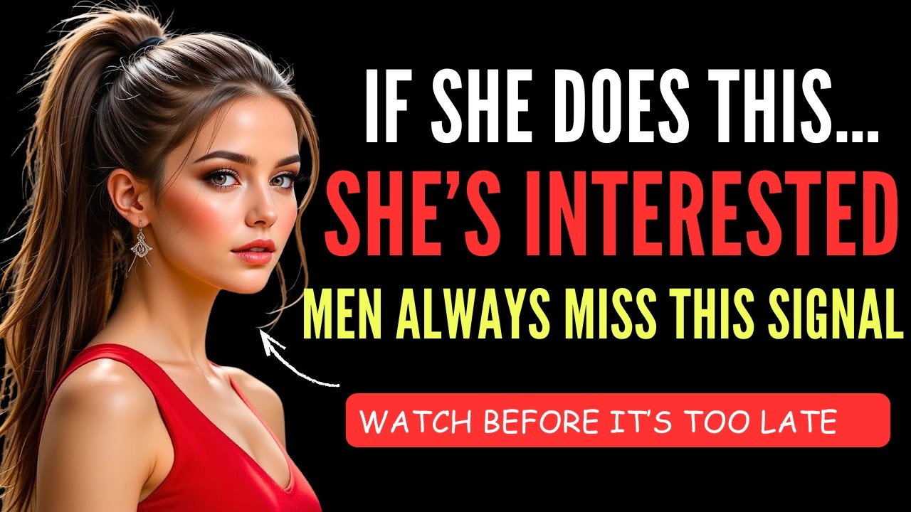 If a Girl Changes THIS In Front of You, She Likes You | Female Psychology