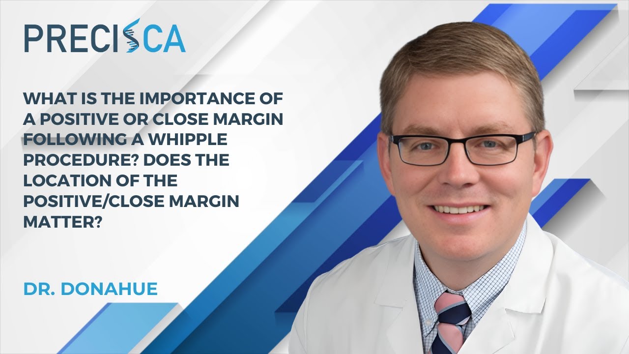 What is the importance of a positive or close margin following a Whipple Procedure?