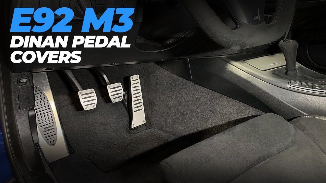 E92 M3: Installing Dinan Pedal Covers In The Dark With No Power