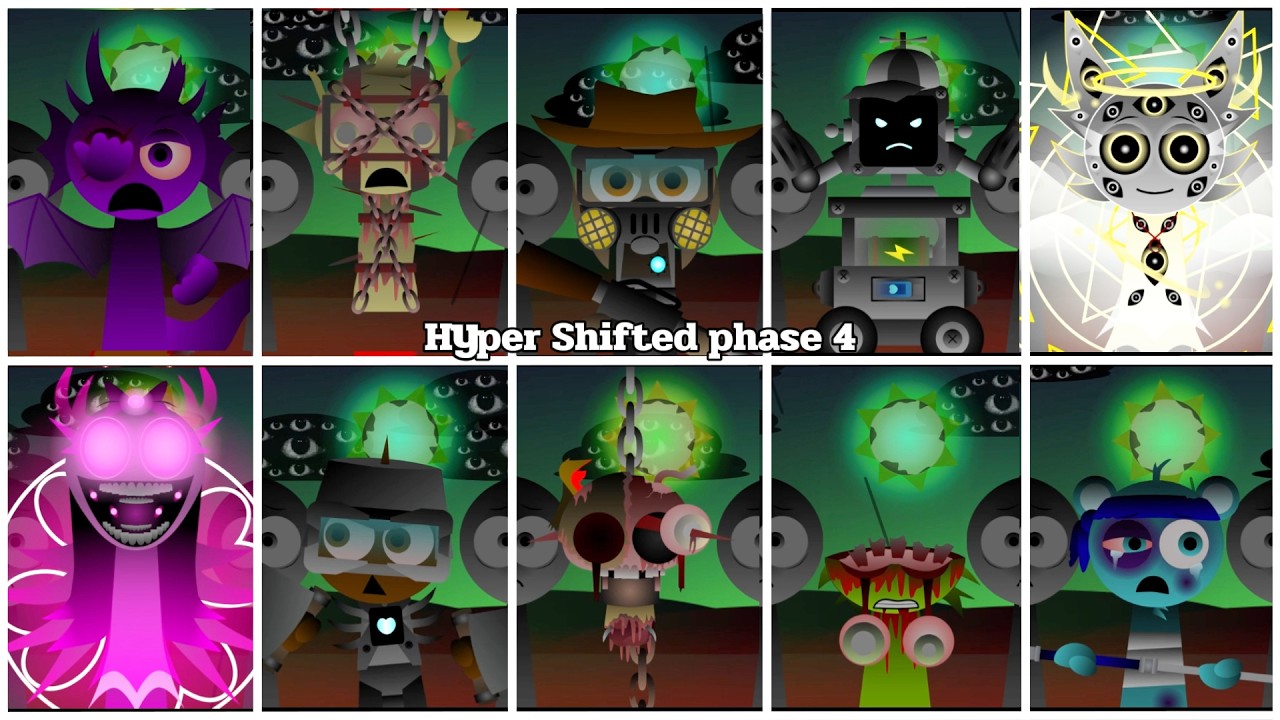 Phase 4 Hyper shifted vs Alive alternative #sprunki