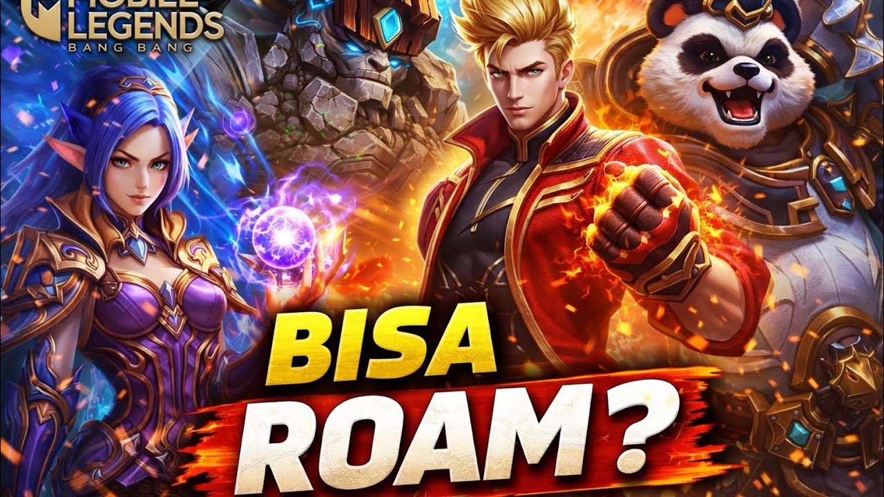 MENJADI ROAM DULU 😅 PENUH 3mosi !!