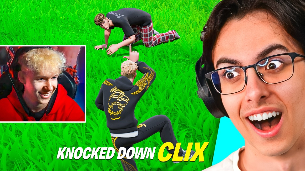 Реакция на то, что профессионалы Fortnite ТРОГАЮТ других игроков!
