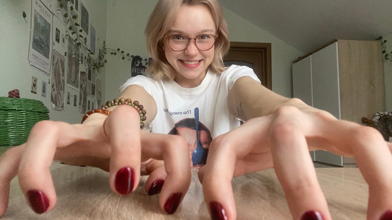 ASMR !! aggressive table/camera tapping (10000% tingles) ᱙᱙
