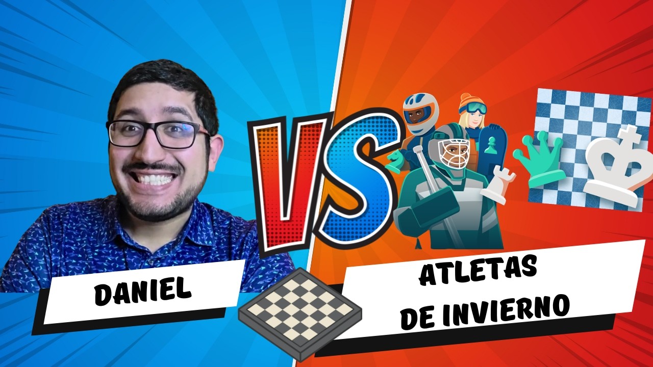 Daniel vs los bots de atletas de invierno!
