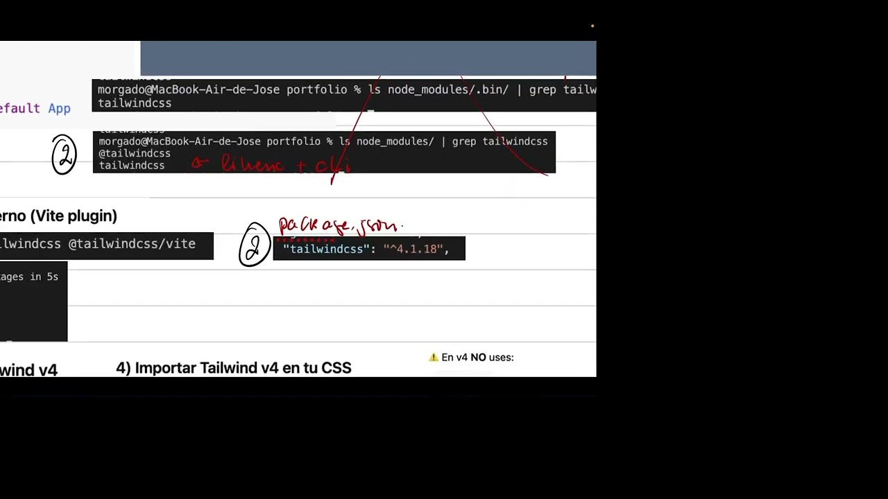 23-. Instalación de Tailwind4 en React 19