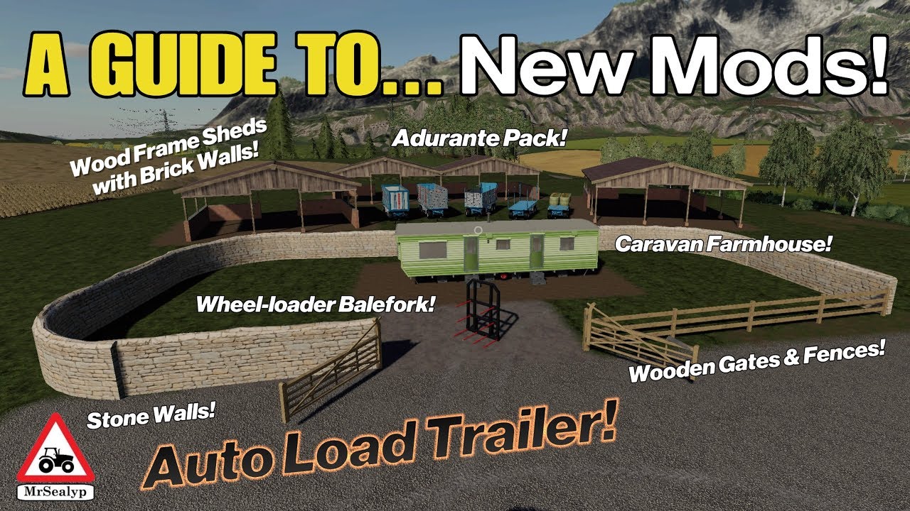 A Guide to... NEW MODS! With a Gamechanger!! Farming Simulator 19, PS4, Assistance!