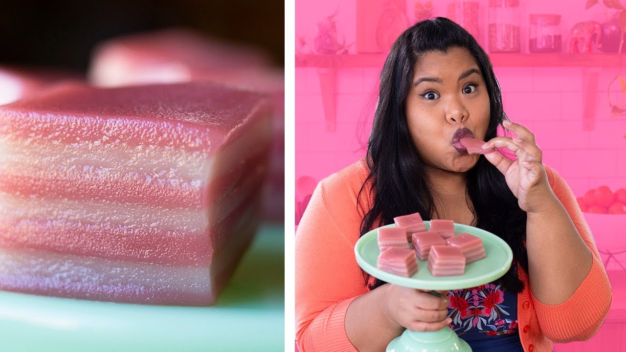 Strawberry Coconut Steamed Rice Cakes with Jen Phanomrat