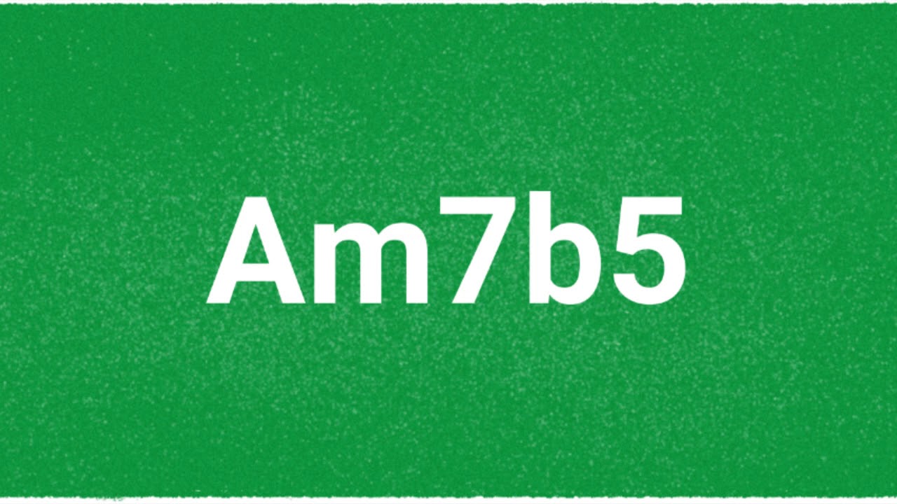 ONE CHORD WORKOUT - Jazz Backing Track Jam - Am7b5