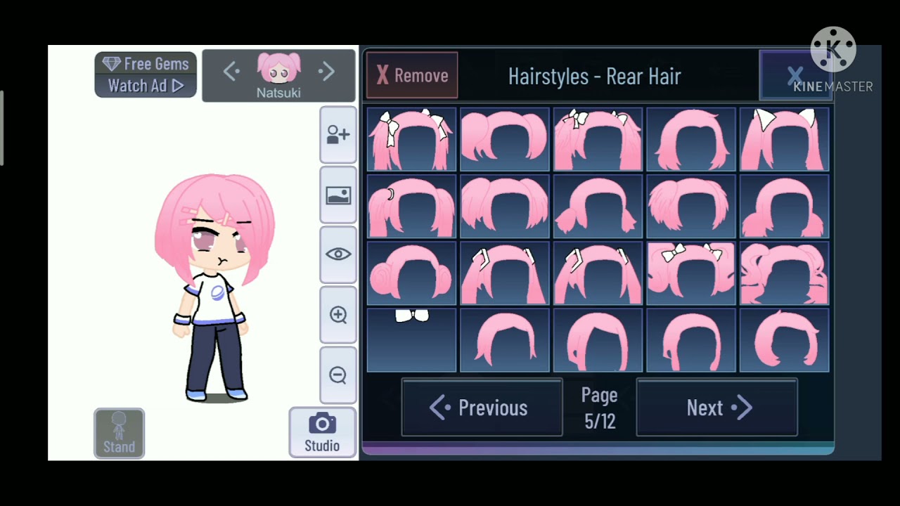 Making DDLC characters and horror fnf characters in gacha club