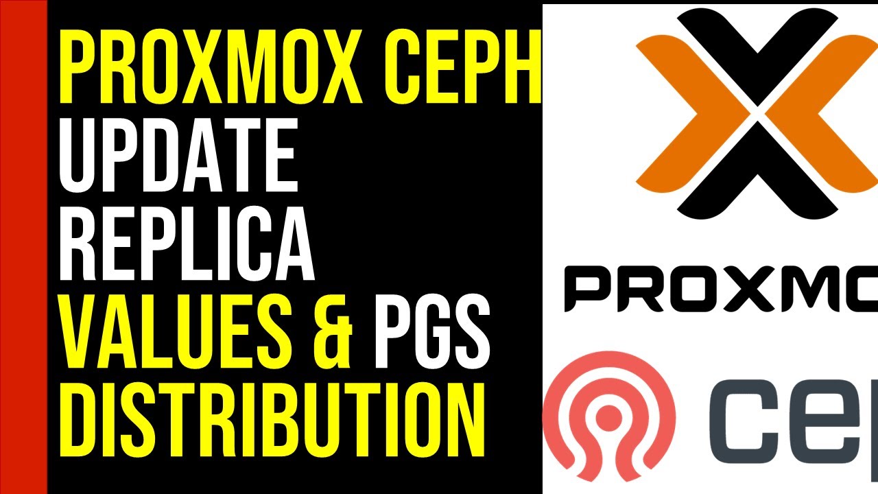 Proxmox Ceph: How to Update Replica Values and Optimize Data Redundancy