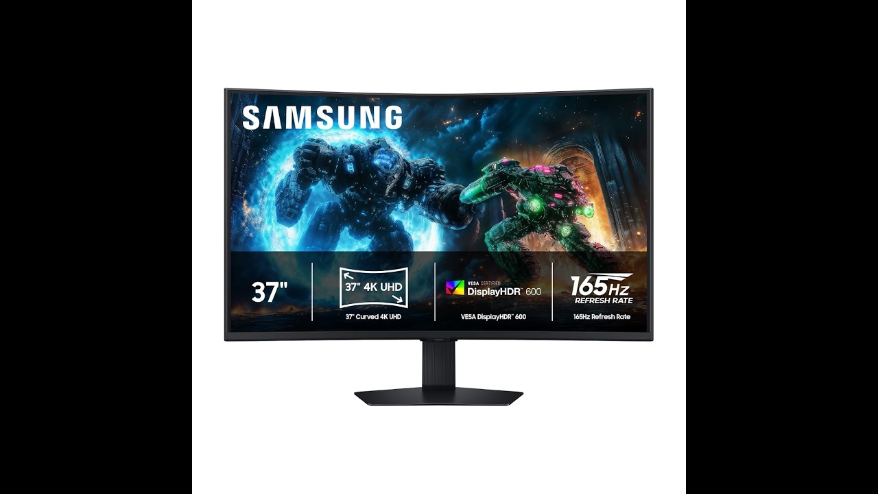 Review: Samsung 37” Odyssey G7 4K Gaming Monitor – 165Hz, HDR600 & FreeSync Pro!