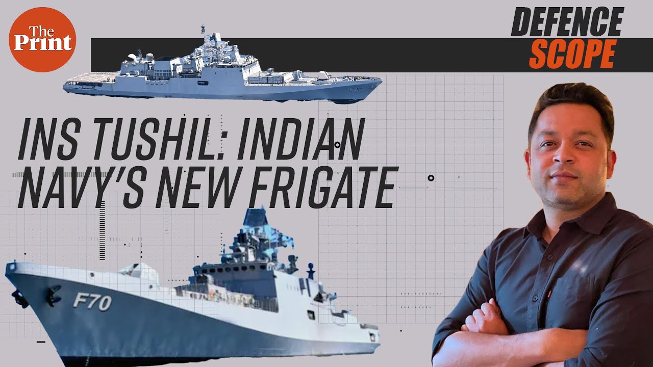 What is INS Tushil, commissioned by Defence Minister Rajnath Singh in Russia