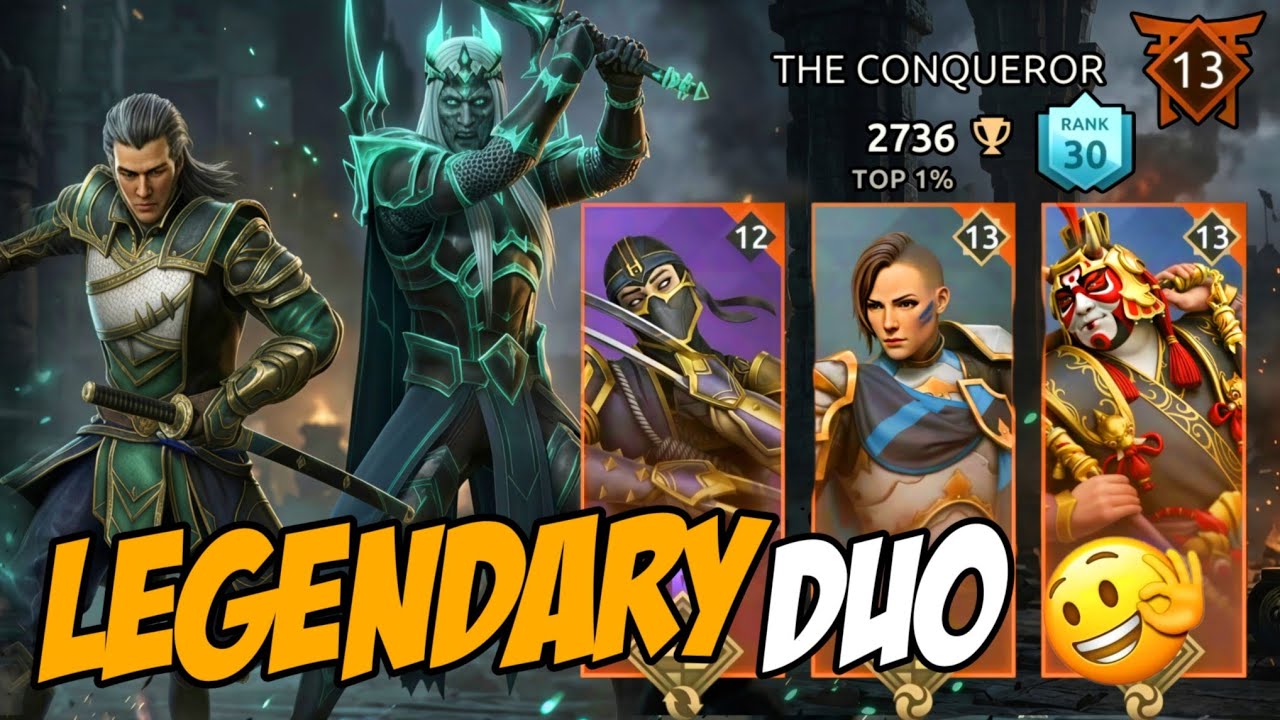  Legendary Duo ✨☠️ || Retrieve Sfa || Shadow Fight 4 Arena