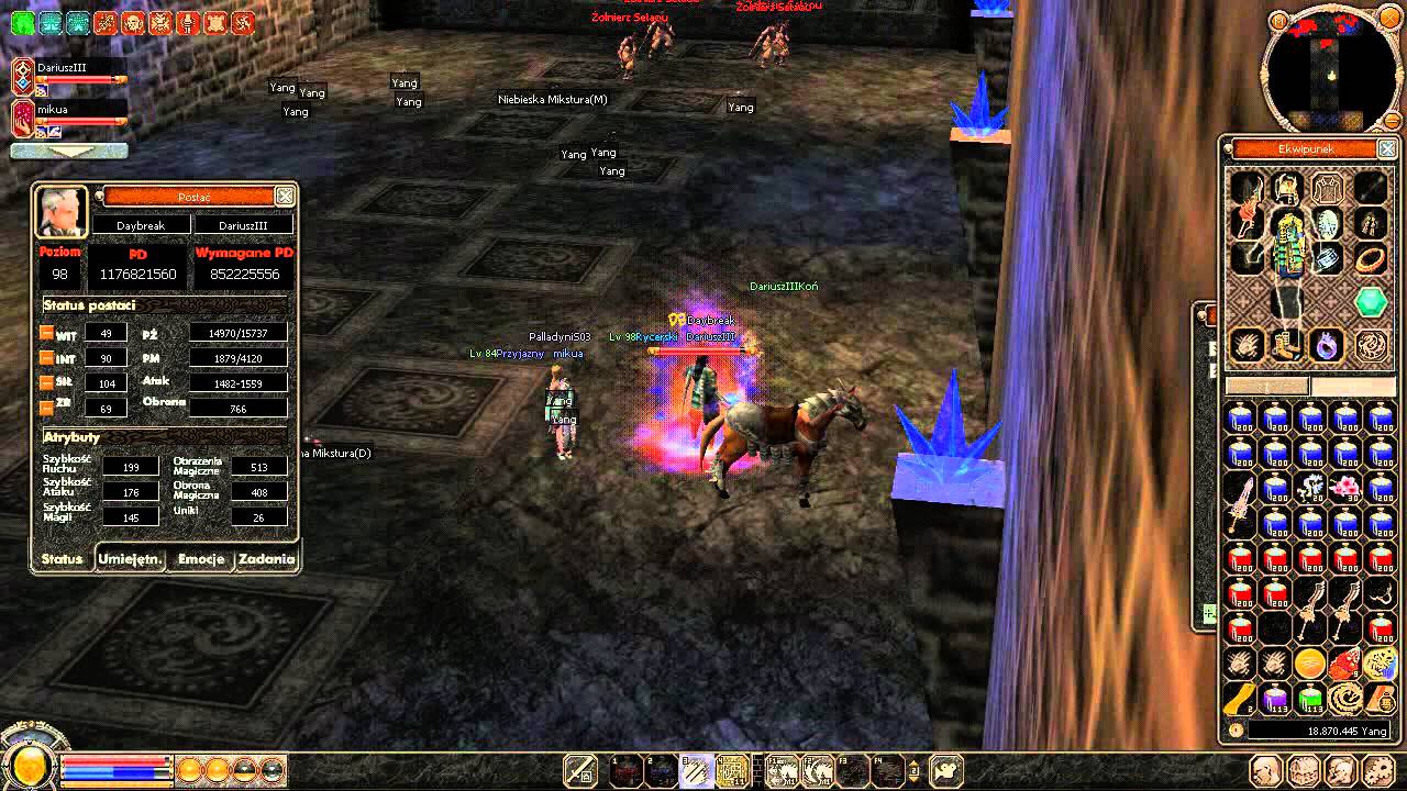 Metin2.pl 99? Klejnoty i Grota v2 WPkiem