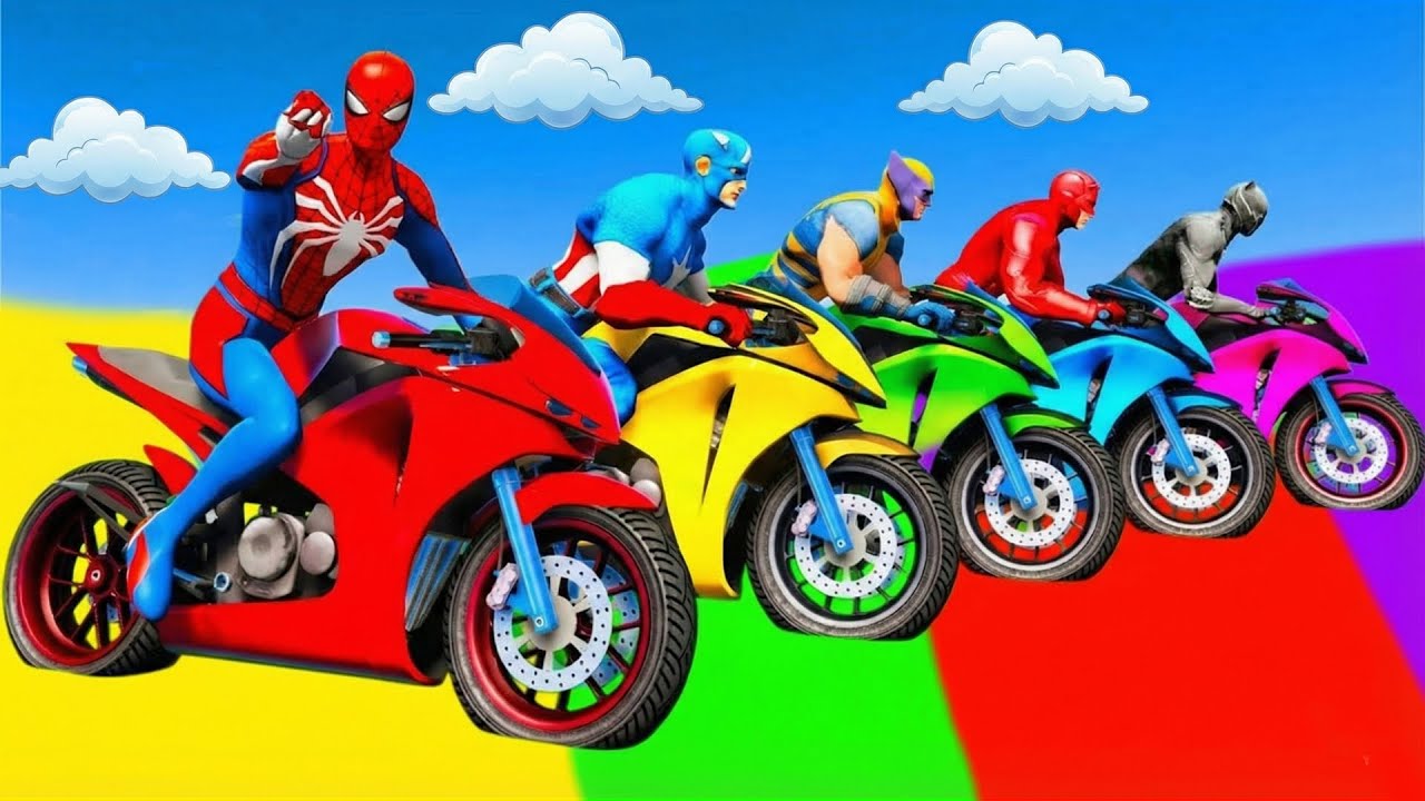 الرجل العنكبوت انقاذ باتمان Spider-Man Rescue batman vs iron man vs venom funny Game GTA 5 superhero